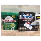 Cascade and Finish Dishwasher Detergent Set