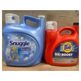 Snuggle and Tide Laundry Detergent Combo