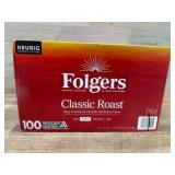 Folgers Classic Roast Keurig K-Cups, 100 Count