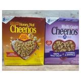 General Mills Honey Nut and Multi Grain Cheerios