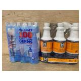Cleaning Supplies Bundle With Disinfectant