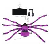 Animated Outdoor Climbing Spider Decor