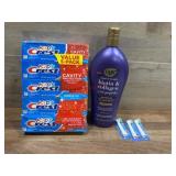 Toothpaste, Shampoo, and Toothbrush Set