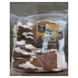 Yellowstone Sherpa Throw Blanket