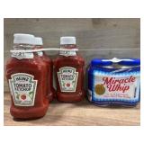Heinz Ketchup and Miracle Whip Set