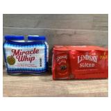 Miracle Whip and Sliced Black Olives Pack