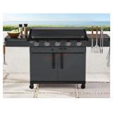 Pro Series 5-Burner Black Gas Griddle MSRP $429