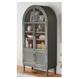 Enzo storage cabinet with rattan doors MSRP $599