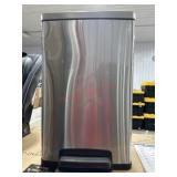 Step tall kitchen trash can