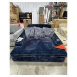 Oversized Cozy Chaise Lounger with Dual Cup