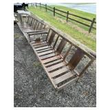 Outdoor Wooden Bench