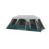 12-Person Instant Cabin Tent with LED Lighting
