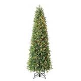 7-ft Pre-Lit Slim Dawson Pine Tree