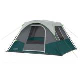 6-Person Instant Cabin Tent with Hub Light