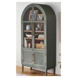 Enzo Storage Cabinet With Rattan Cabinet Doors