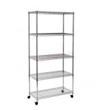 Seville Classics 5-Tier Steel Wire Shelving, 30"