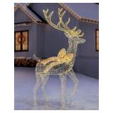 7ï¿½ pre lit twinkling buck