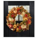 26ï¿½ harvest hydrangea wreath