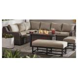 Athena Sectional with Sunbrella Fabric, 7pc