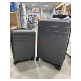 2 piece Hardside wheelie luggage luggage with