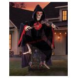 9ï¿½ pre lit graveyard violinist