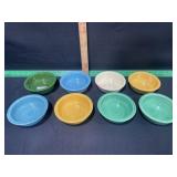 VINTAGE FIESTAWARE LOT ASSORTED COLORS 4 3/4