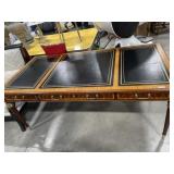 Karges Evansville Indiana leather inlay executive