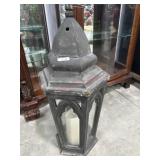 30 inch Decorative lantern with flameless candle