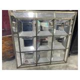 Multi dimensional decorative wall mirror  47x47