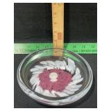 ST. CLAIR GLASS 1972 ASH TRAY OR DISH