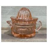 Depression glass style mini juicer