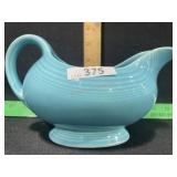 VINTAGE FIESTAWARE TURQUOISE SAUCEBOAT