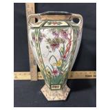 JAPAN 13 INCH VASE 2 HANDLED