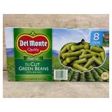 Del Monte Cut Green Beans 8-Pack