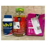 Advil, Multivitamins, and Probiotics Lot