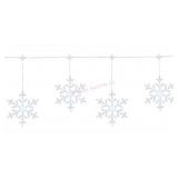9-Function LED Snowflake Lights