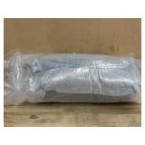 Medium Pet Bed in Gray Fabric Material