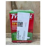 Tylenol Sinus Severe Caplets, 72 Count