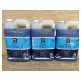 Three Commercial Dish Detergent Containers