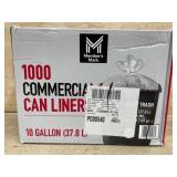 1000 Commercial Can Liners