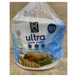Ultra Paper Plates, 204-Count
