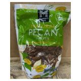 Natural Pecan Halves in Resealable Bag