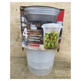 Cambro 4 Qt Food Storage Containers Set