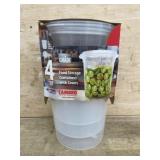 Cambro 4 Qt Food Storage Containers Set