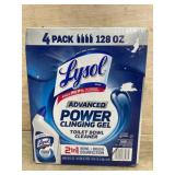 Lysol Advanced Power Clinging Gel, 4 Pack