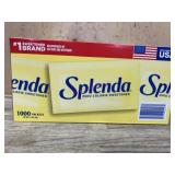 Splenda Zero Calorie Sweetener Packets