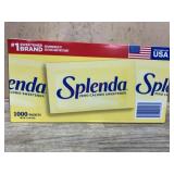 Splenda Zero Calorie Sweetener Packets, 1000 Ct