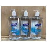 Purell Hand Sanitizer Pump Bottles, Pack of 3