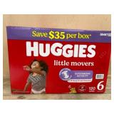 Huggies Little Movers Size 6 Diapers