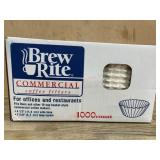 Brew Rite Commercial Coffee Filters 1000-Count